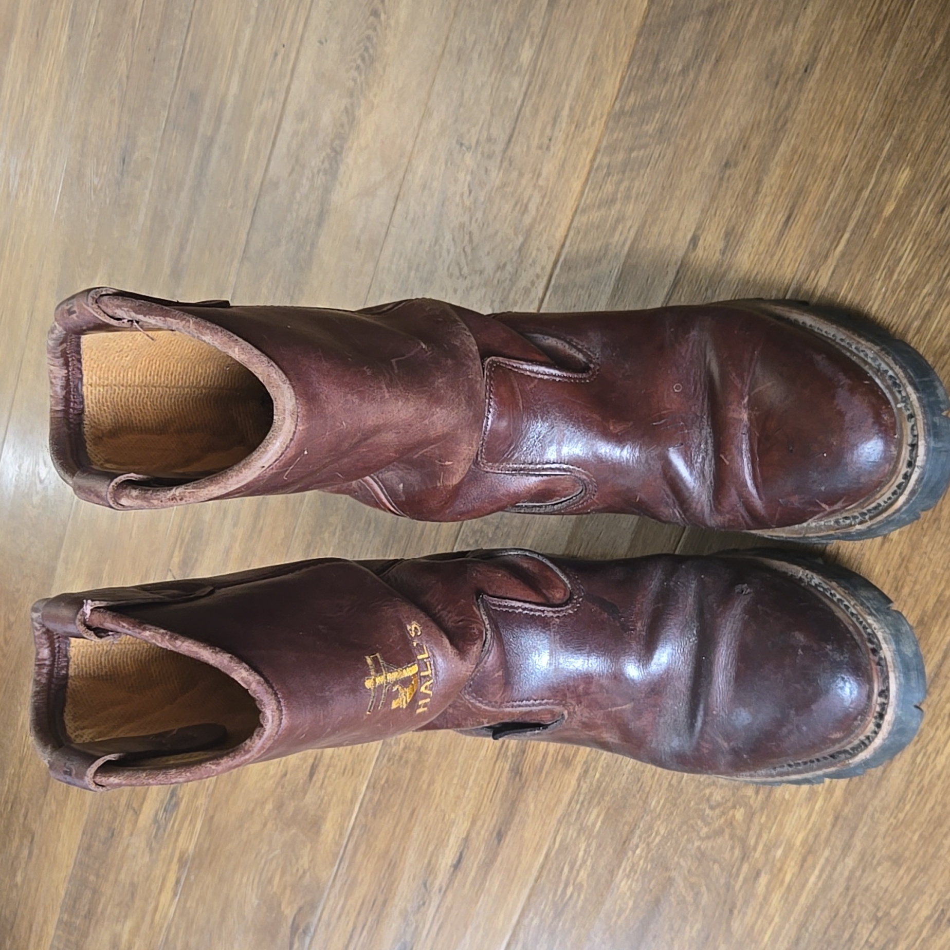 Lineman Slip On Boot Mens 9.5 D